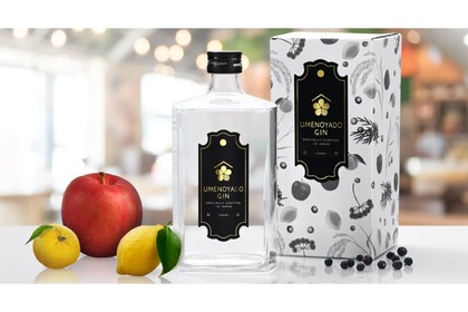 【日本酒ベースのクラフトジン！？】ジャパニーズクラフトジン「UMENOYADO GIN」発売 画像