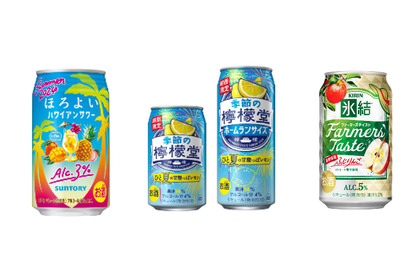 【6/30～7/6】この夏しか飲めないレモンサワー！？今週新発売の注目のお酒商品まとめ 画像