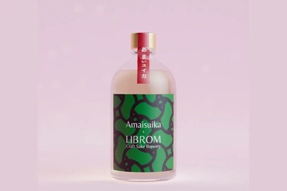 【スイカの味がする日本酒だと！？】新感覚のクラフトサケ「あまいスイカ」が発売 画像