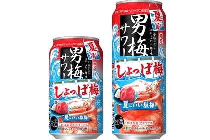 【夏はやっぱり梅サワー！】“しょっぱ美味い”が進化した！！「サッポロ 男梅サワー しょっぱ梅」数量限定発売 画像