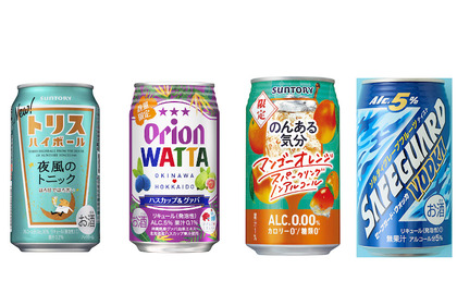 【7/14～7/20】スポドリ味のチューハイとかヤバすぎる...。今週新発売の注目のお酒商品まとめ 画像