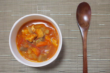 オクラのとろみがスープに溶けて旨い！アメリカの郷土料理「ガンボスープ」 画像