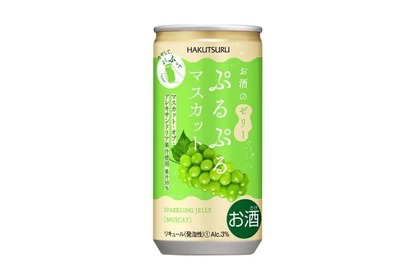 【SNSで超話題のデザート酒！】シメに飲みたい！お酒のゼリー「白鶴 ぷるぷるマスカット」発売 画像