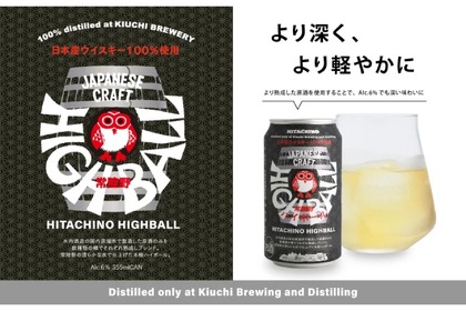 【絶対美味しい！クラフトハイボール缶】「常陸野ハイボール」リニューアル 画像