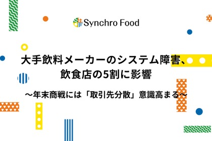 アサヒグループのランサムウェア被害による飲食店への影響 シンクロ・フードが経営者300人へ調査 画像