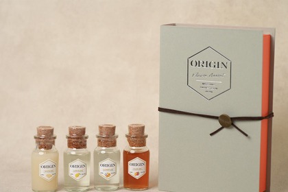 【個性豊かな4種のジンを55mlのミニボトルで詰め合わせ！】「ORIGIN Flavor Assort ミニボトルセット」予約販売開始 画像