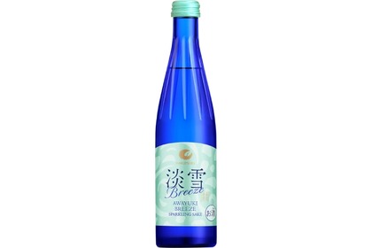 【そよ風が吹き抜けるようなスパークリング日本酒！】「白鶴 淡雪ブリーズ スパークリング 300ml」新発売 画像
