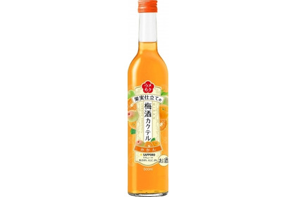優しい甘さと梅酒の風味による甘酸っぱさが心地よい！「ウメカク 果実仕立ての梅酒カクテル みかん」が新発売 画像