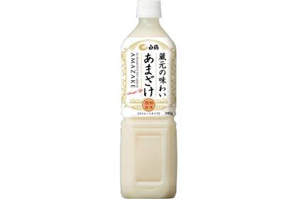 酒粕、蜂蜜を使用したストレートタイプあまざけ！「白鶴 蔵元の味わい あまざけ ペットボトル入り」が9月15日より発売 画像