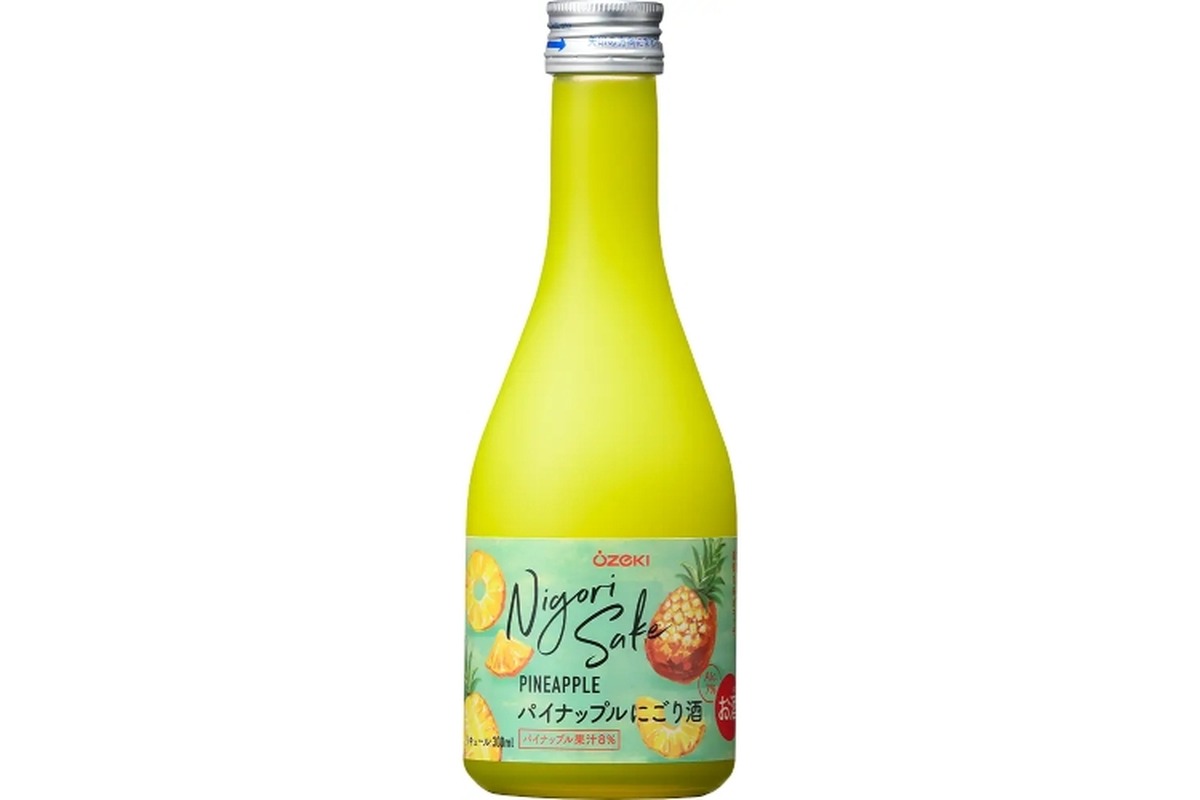 フルーツにごり酒の第2弾「パイナップルにごり酒300ml瓶詰」販売！