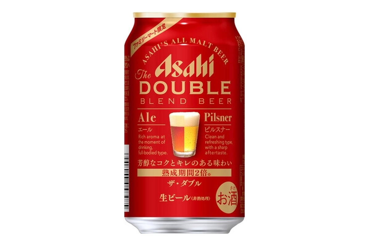 【ビール好き必見】エールとピルスナーをブレンドしたビール「アサヒ ザ・ダブル」発売！