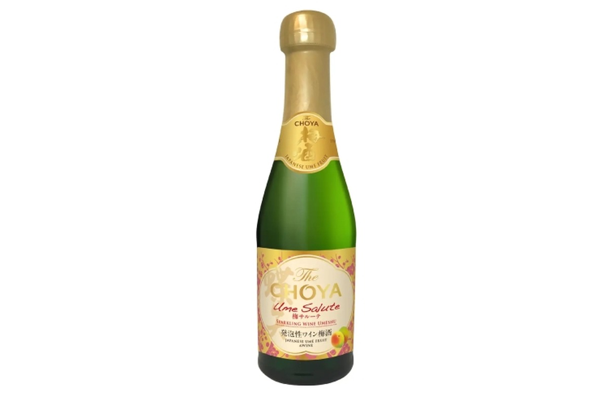 新発想の発泡性ワイン梅酒「The CHOYA Ume Salute」の200mlボトル発売！