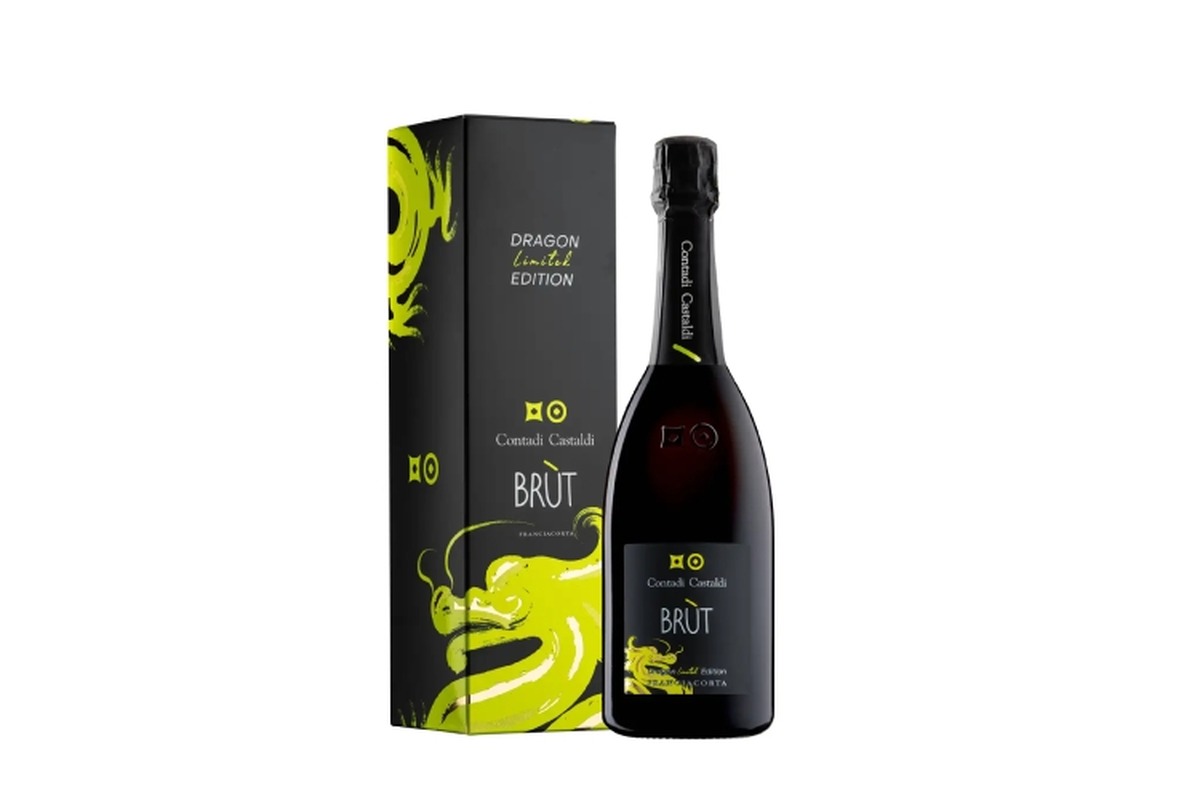 辰ラベルの高品質ワイン「Franciacorta Brut Dragon Limited Edition」発売！