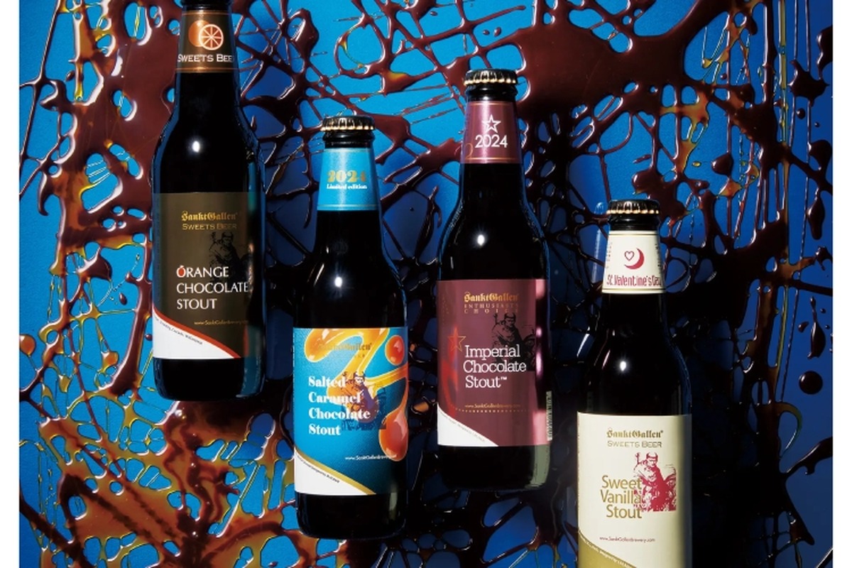 サンクトガーレンが2024年限定アイテム含む4種の「チョコビール」発売！