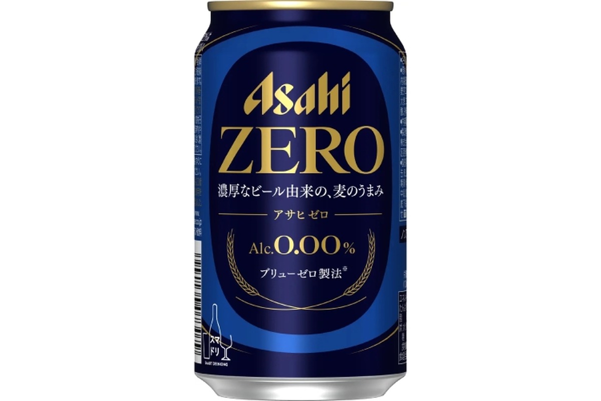 アルコール分0.00%のノンアルコールビールテイスト飲料「アサヒ ゼロ」発売！