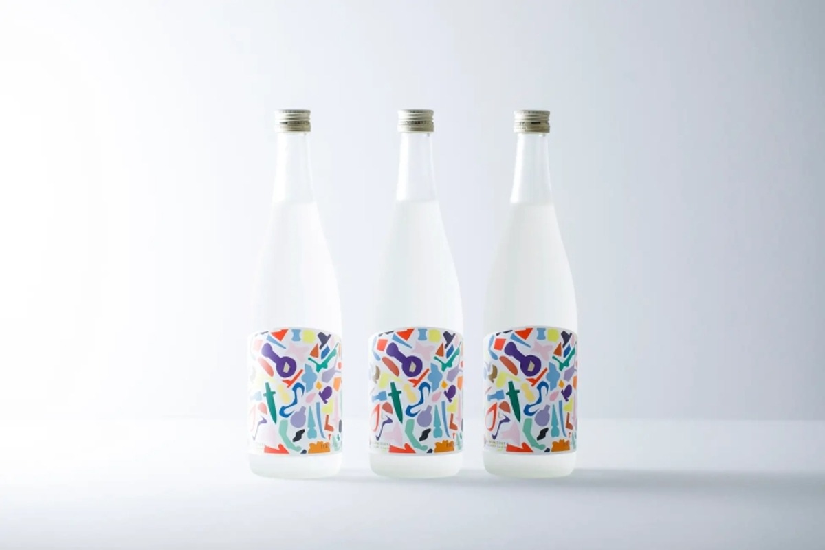 【ギフトに最適なおしゃれなラベル】アートラベルの日本酒「福光屋×HERALBONY 純米吟醸 ドロップス」発売