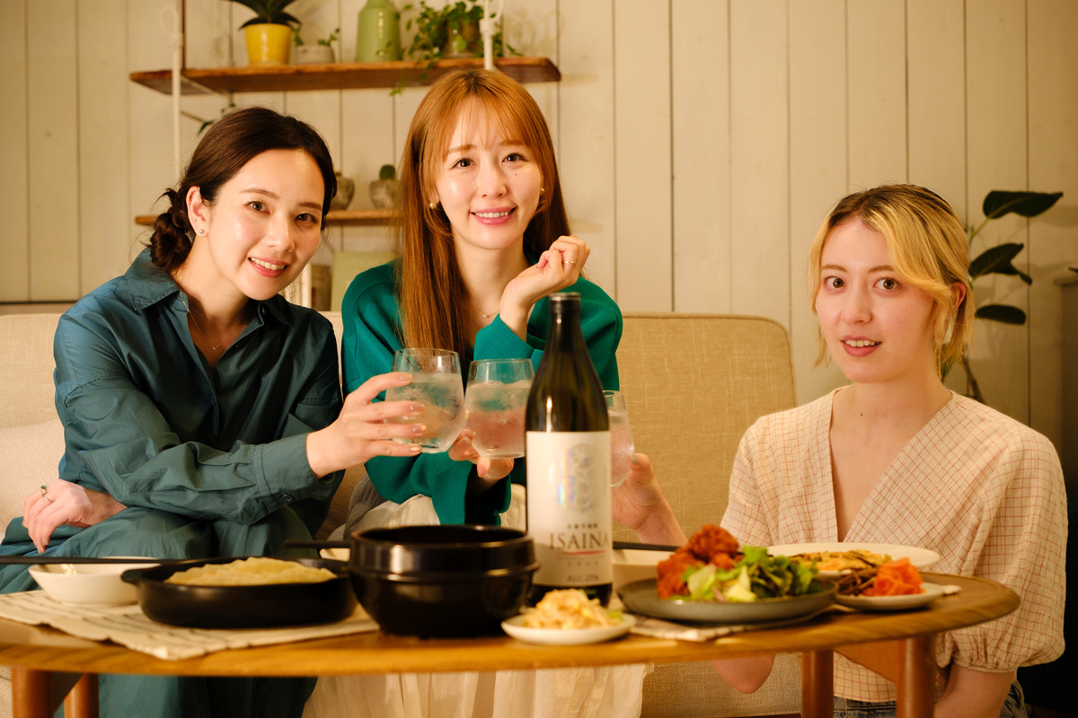 話題の韓国料理と相性抜群！「ISAINA」×韓国料理を楽しんでみた