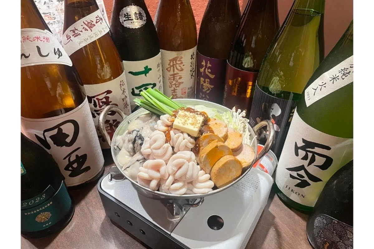 【新政などの希少酒と日本酒飲み放題と白子・あん肝・牡蠣の“痛風鍋”を一緒に楽しめる！】一生に一度の日本酒体験！「豪華希少酒10種と秋の贅沢鍋プラン」開催