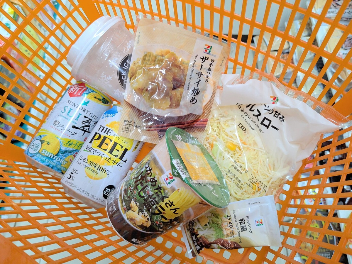 【1,000円で満足セット】新発売のチューハイで作る「コンビニせんべろセット」～セブン編～