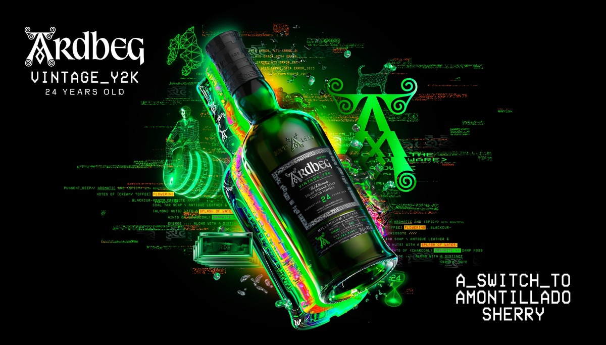 【ミレニアムの原酒を用いた限定シリーズ「Y2K」の第2弾！】「アードベッグ Y2K 24年」数量限定発売