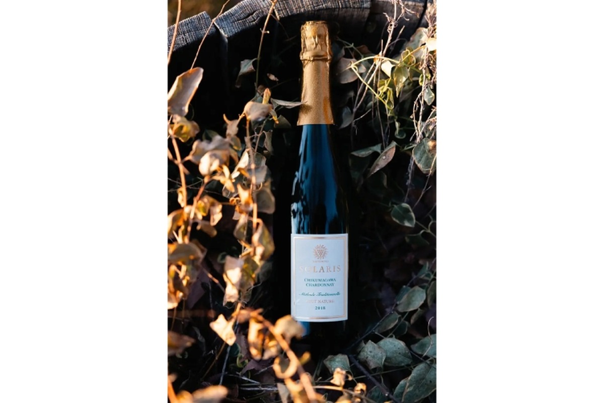 【最高峰のスパークリングワイン！】「ソラリス 千曲川 シャルドネ メトッド・トラディッショネル ブリュット・ナチュール2018」販売開始