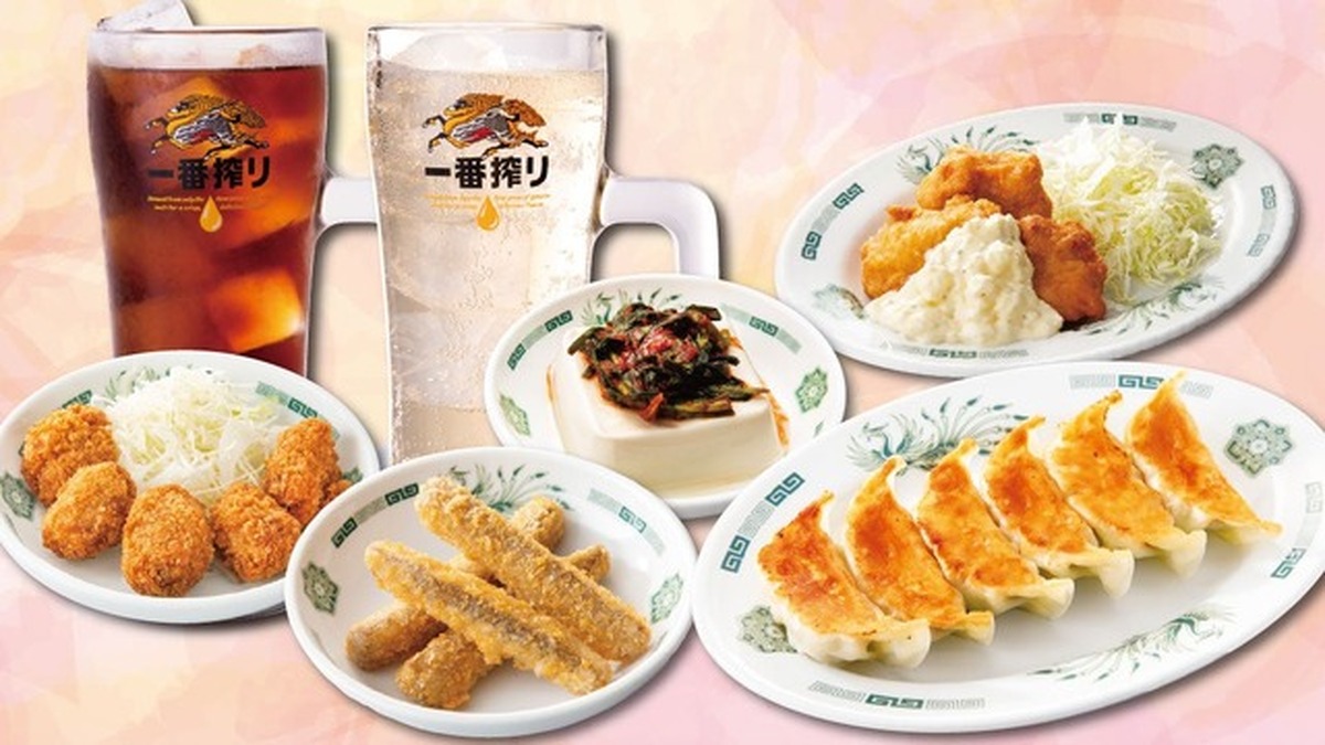 日高屋が人気No.1餃子をリニューアル！新メニュー4品とWハイボール祭も開始
