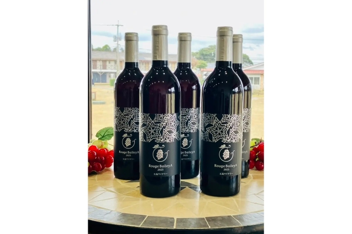 【五島列島福江島産のマスカット・ベーリーA100%！】「ルージュ・ベーリーA 2025（赤）」解禁