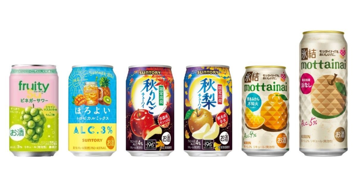【8/9～8/22】一足先に秋の味覚を堪能！今週発売の注目のお酒新商品まとめ