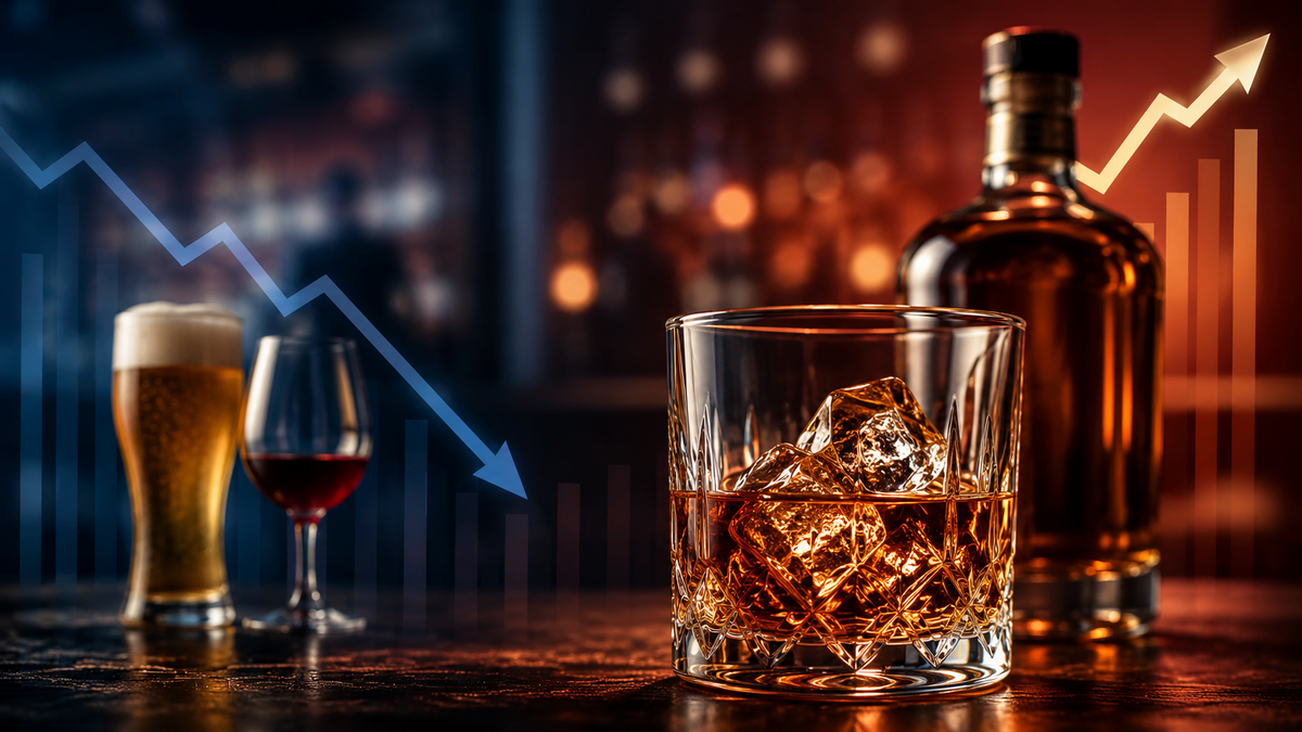 米国の飲酒率54％、2年連続で過去最低　蒸留酒は10年で12ポイント上昇