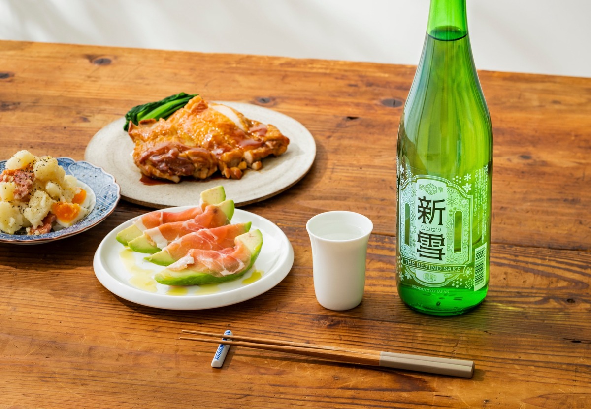 【現代の食卓のための新定番！】日本酒「新雪（しんせつ）720ML瓶詰」新発売