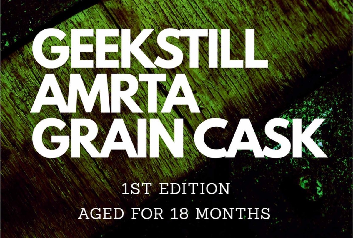 【ウイスキー × ジンのクロスオーバー！】樽熟成ジン「AMRTA CASK AGED GIN GRAIN CASK 1st」390本限定で発売