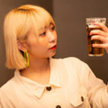 同じビールなのに味が違う！？大矢梨華子が「サッポロ生ビール黒ラベル THE BAR」でプロのビールの注ぎ方を体験してきた