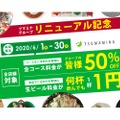 生ビール何杯飲んでも1円＆コースが50%OFF！ツマミナが2大キャンペーン開催