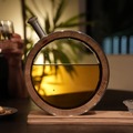 【熟成が「見える」卓上ミニ樽！】透明熟成樽「Visible Aging Barrel」が先行販売
