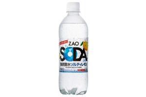 無糖炭酸水×レモン×ソルト「ZAOSODA ソルティレモン」販売！ 画像