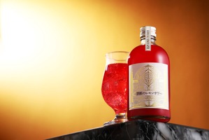 【禁断のレモンサワー】希少な梅「露茜」を使った艶やかな紅色のレモンサワーベース登場！ 画像
