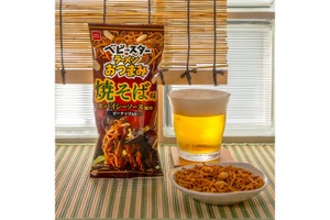 【ビールに合う！お酒を愉しむベビースター】「ベビースターラーメンおつまみ（焼そば味スパイシーソース風味）」発売 画像