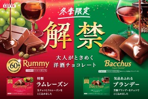 【本格洋酒チョコレート「ラミー」「バッカス」発売！】洋酒使用量20%アップの「カスタードケーキ＜バッカス仕立て＞個売り」も発売 画像