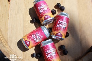 【歴史とテロワールを纏うグレープセゾン！】長濱浪漫ビール限定醸造「Nagahama Grape Saison」順次出荷 画像