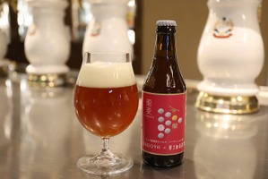 【富士桜高原麦酒 × 名門ワイナリー・サドヤ！】特別なクリスマスビール「富士桜高原麦酒　葡麦（HOBAKU）」数量限定で販売 画像