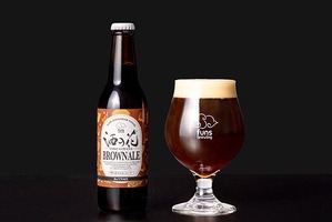 【うなぎ専用クラフトビール！】酒粕を使った「酒の花 BROWN ALE（ブラウンエール）」発売 画像