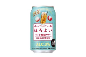 【ライチの香り × 烏龍茶の後味！】「ほろよい〈ライチ烏龍サワー〉」期間限定新発売 画像