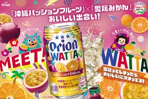 【新シリーズ「MEET! WATTA」始動！】第1弾「WATTA 沖縄パッション＆愛媛みかん」数量限定発売 画像