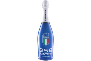 【サッカーイタリア代表を応援！情熱のスパークリングワイン】サンテロ「958 サンテロ アズーリ エクストラ・ドライ ミレジマート 2025」新発売 画像