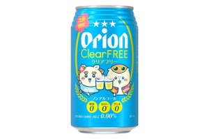 【シーサー&くりまんじゅうが乾杯！】「オリオン クリアフリー ちいかわデザイン缶」発売 画像