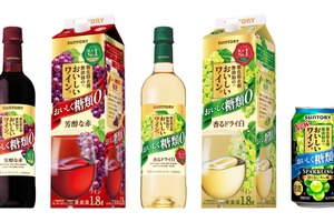 【世界初の「酸化防止剤無添加の糖類ゼロワイン」が新発売！】また「スパークリング 糖類ゼロ」も登場 画像