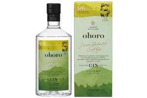 【世界最高賞受賞シリーズより！】「ohoro GIN(スタンダード) ニセコ蒸溜所5周年記念ラベル」限定発売 画像