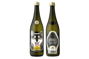 【わんちゃんラベルでお尻も可愛い！】「信濃屋限定2026 純米酒柴濃屋クロ」限定発売 画像