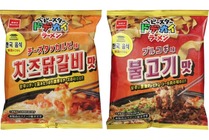 ベビースタードデカイラーメン「チーズタッカルビ味」「プルコギ味」発売！ 画像