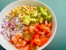 【レシピ】ヘルシーなのに満足感！「チョップ野菜とフジッリのパスタサラダ」 画像